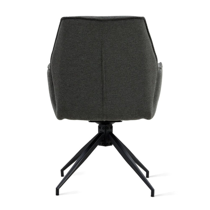 Eetkamerstoel Jill – Linnen Antraciet