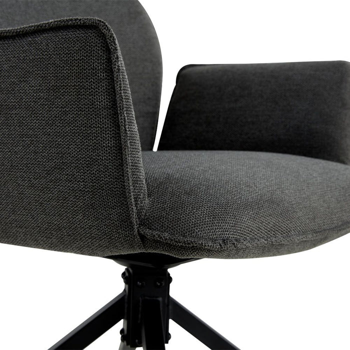 Eetkamerstoel Jill – Linnen Antraciet