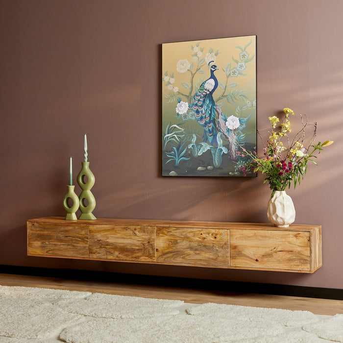 Zwevend TV-Meubel Vision | Naturel 240cm