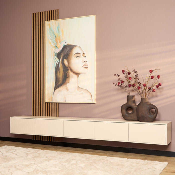 Zwevend TV-Meubel Vision | Sand 280cm