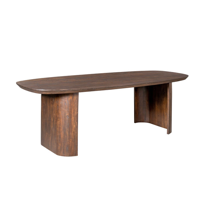Eettafel Maré Brown - 300cm | Deens Ovaal