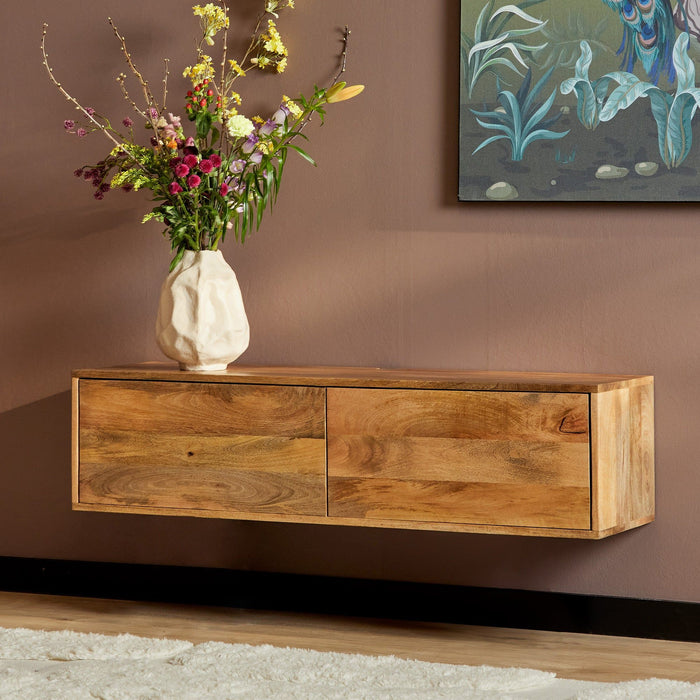 Zwevend TV-Meubel Vision | Naturel 120cm