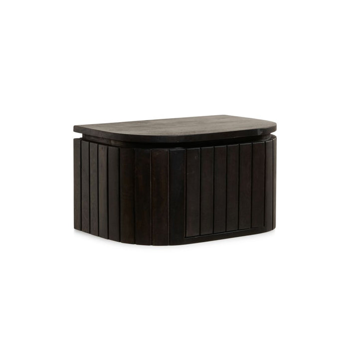 Nachtkast Mokka | Donkerbruin 45cm Hangend