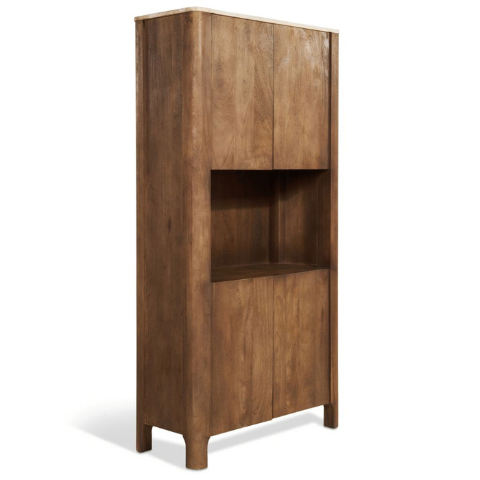 Wandkast Nova | Bruin Marmer 90cm