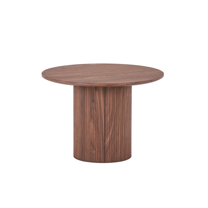 Bijzettafel Nora | Walnoot Ø60cm