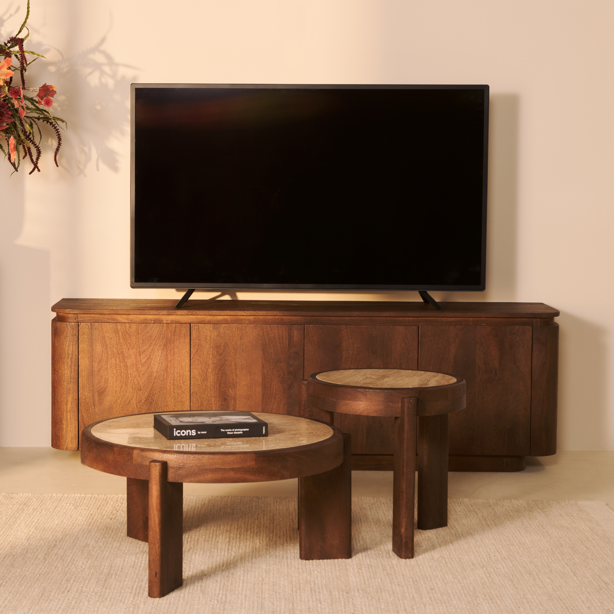 TV-Meubel Bora | Brown 175cm