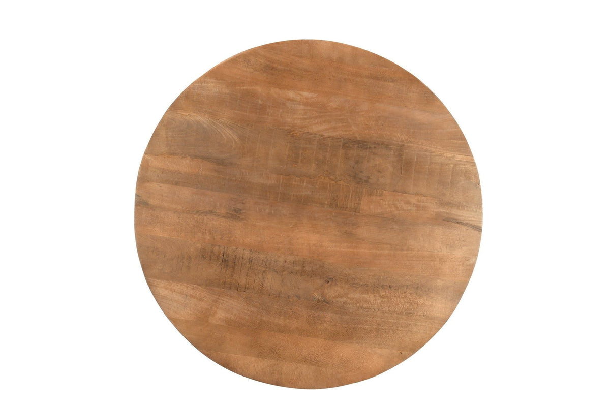 Eettafel Salvator Rond | Lichtbruin