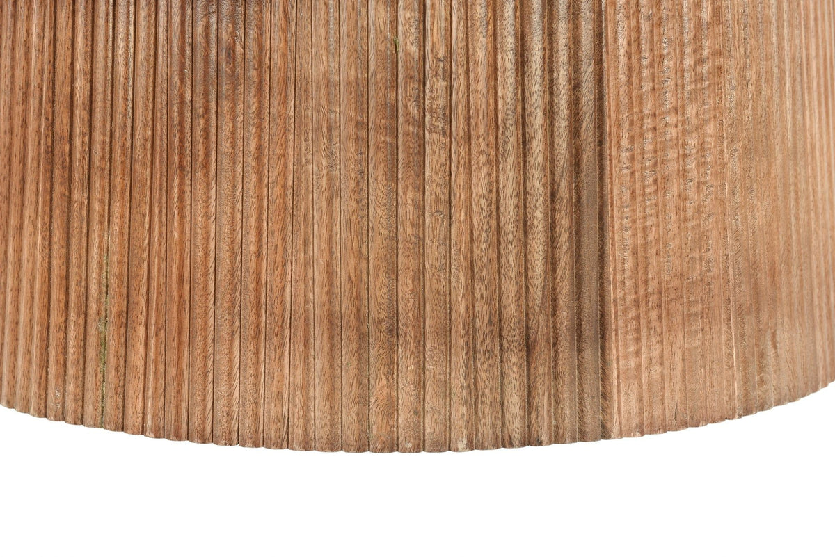 Eettafel Salvator Rond | Lichtbruin