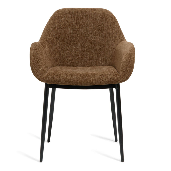 Eetkamerstoel Zara – Stof Choco