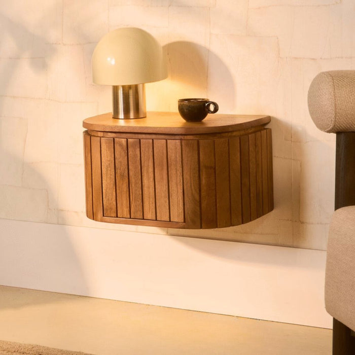 Nachtkast Mokka | Lichtbruin 45cm Hangend