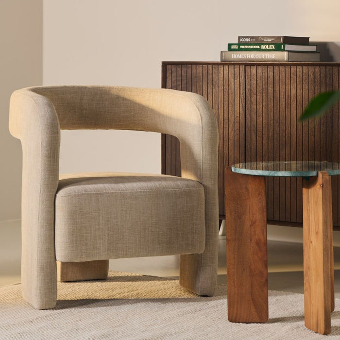 Fauteuil Numi – Stof Beige