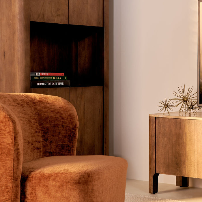 Fauteuil Claire – Velvet Roest