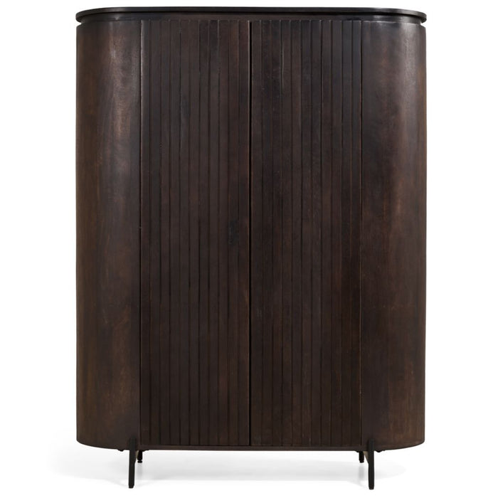 Wandkast  Mokka | Donkerbruin 115cm