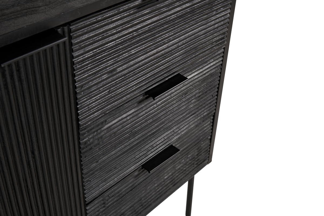 Dressoir Pristina | Zwart 180cm