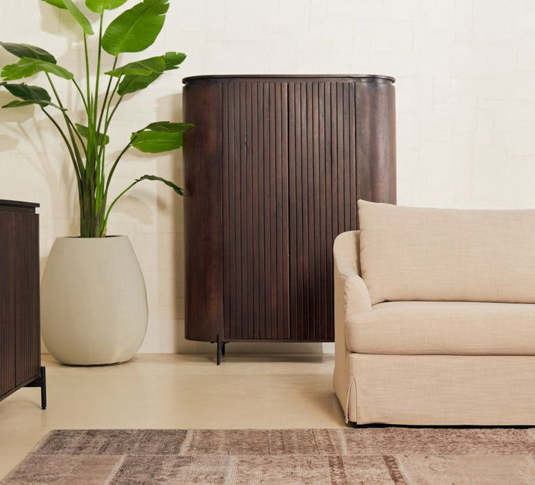 Wandkast  Mokka | Donkerbruin 115cm