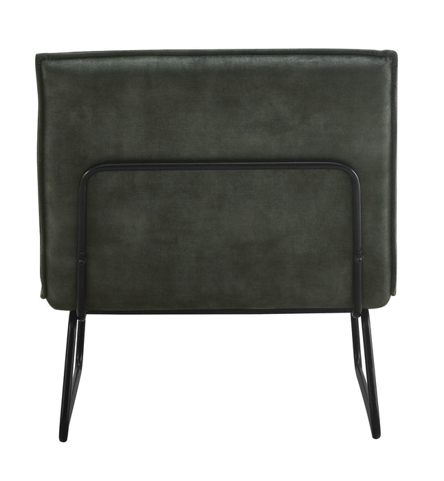 Fauteuil James – Velvet Groen