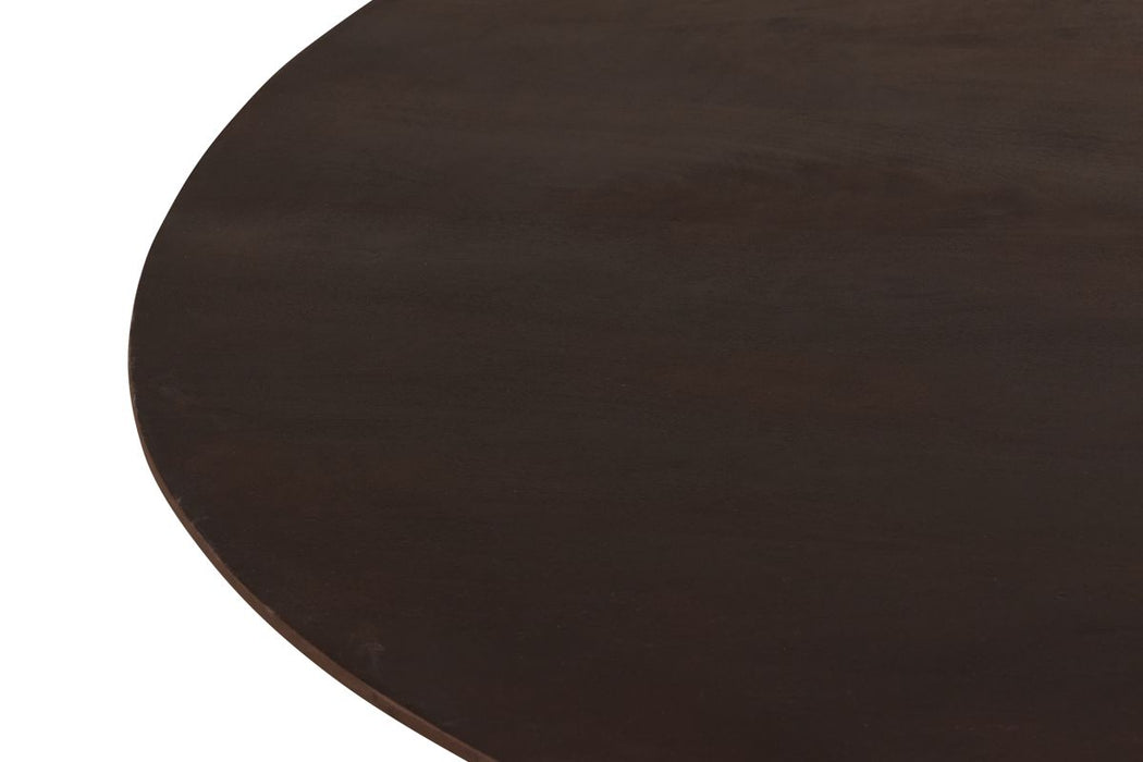 Eettafel Mokka Donkerbruin – Ø150cm | Rond