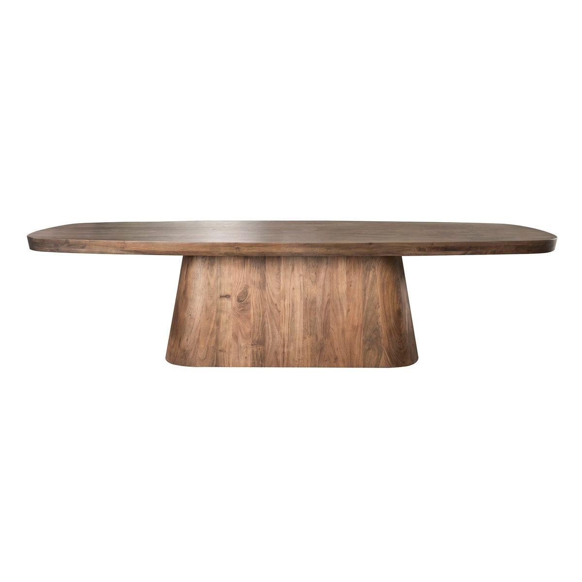 Eettafel Arcadia Ovaal | Massief acacia brown
