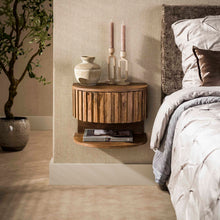 Nachtkastje Ridge Shelve Zwevend | Zand
