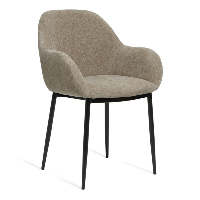 Eetkamerstoel Zara – Stof Taupe