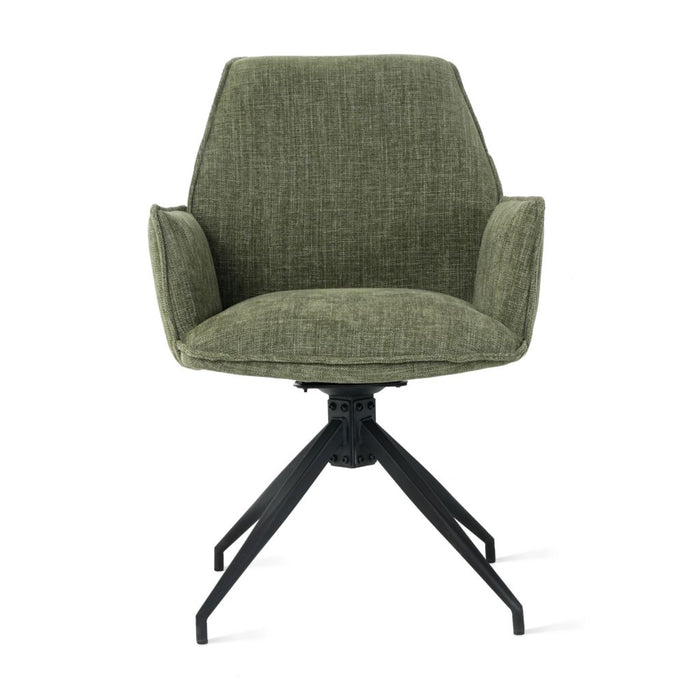 Eetkamerstoel Jill – Stof Groen