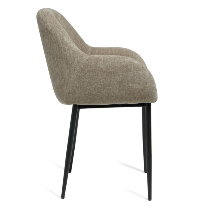 Eetkamerstoel Zara – Stof Taupe