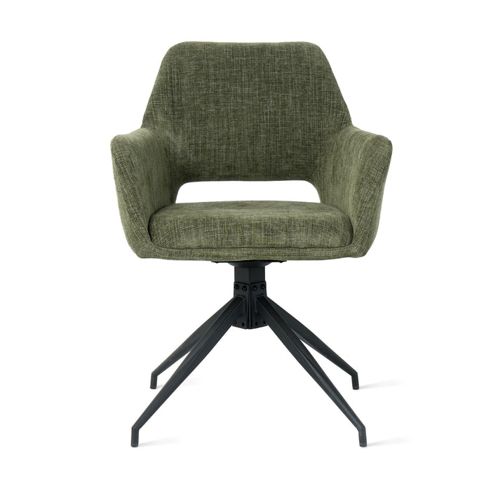 Eetkamerstoel Tess – Stof Groen