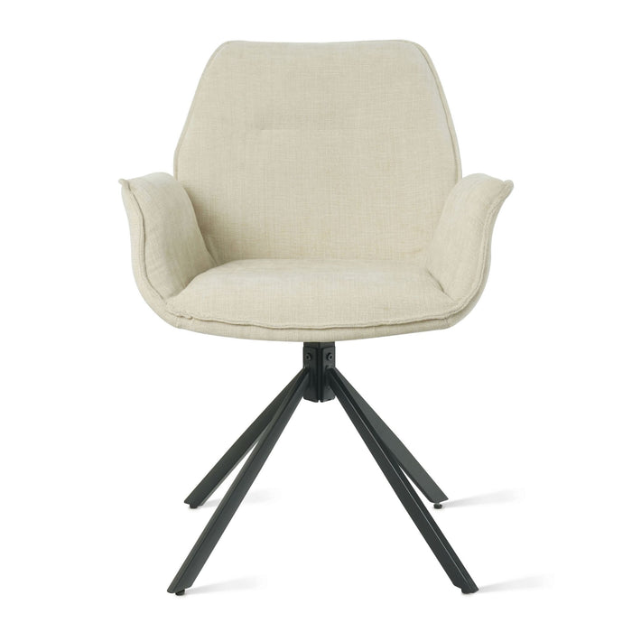 Eetkamerstoel Lenny – Stof Beige