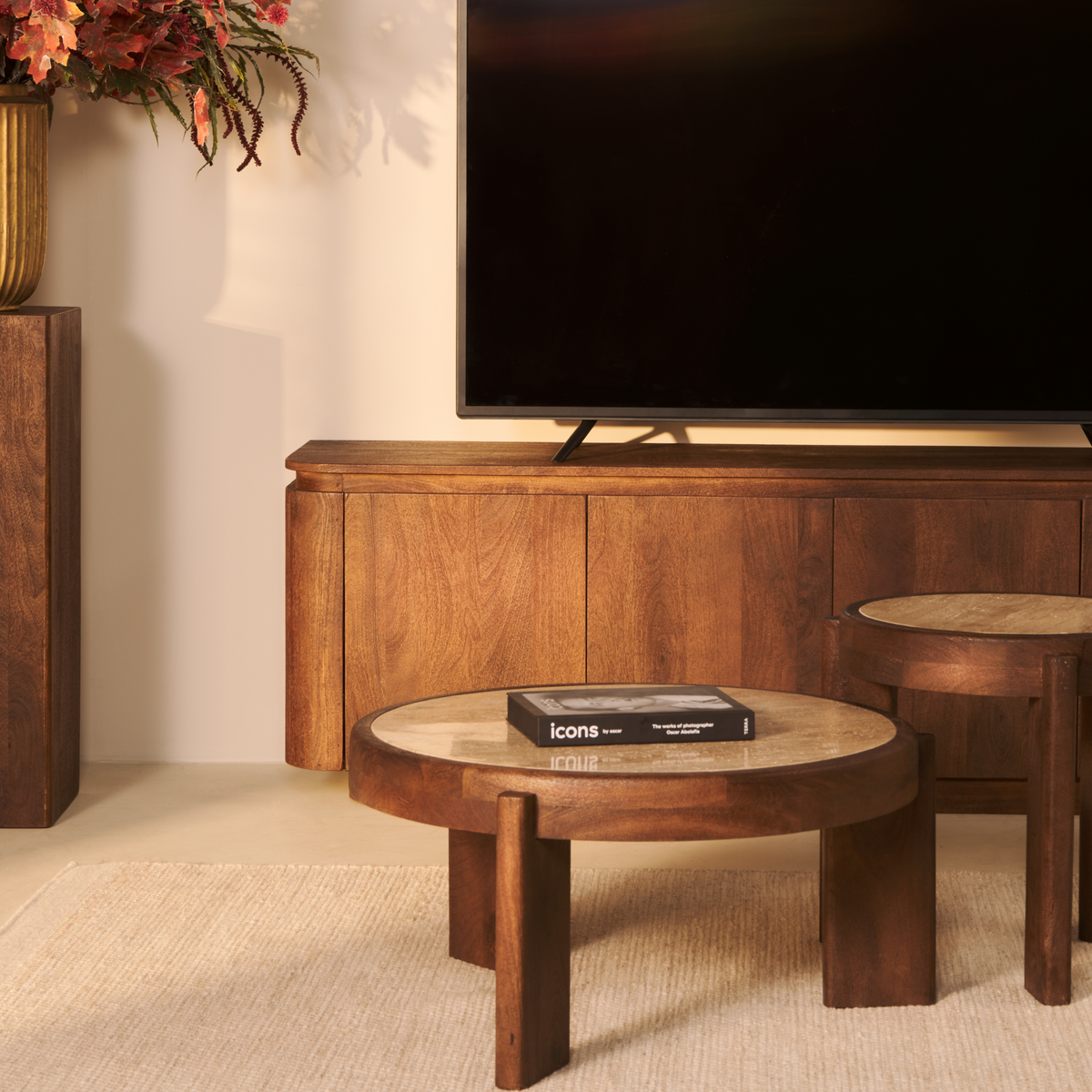 TV-Meubel Bora | Brown 175cm
