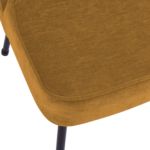 Eetkamerstoel Mona - Stof Goud