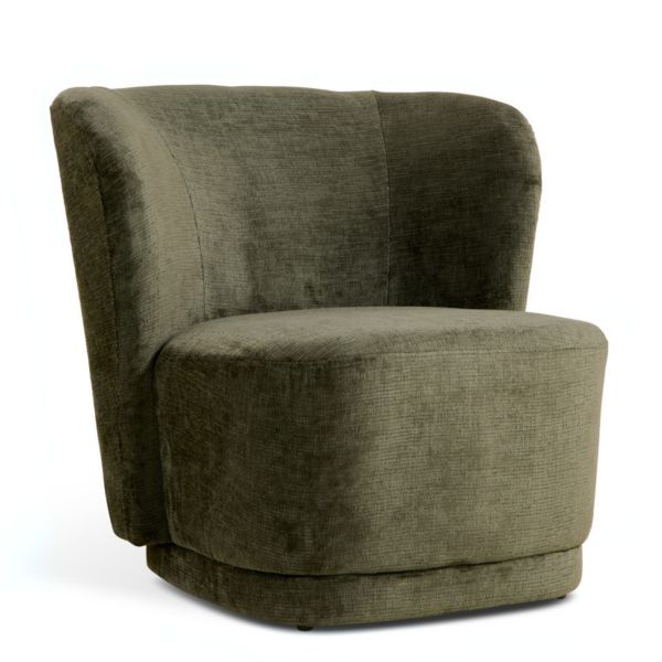 Fauteuil Claire – Velvet Vintage Groen