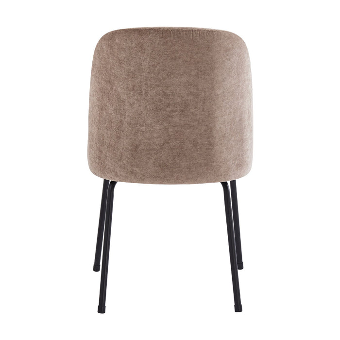 Eetkamerstoel Mona - Stof Taupe