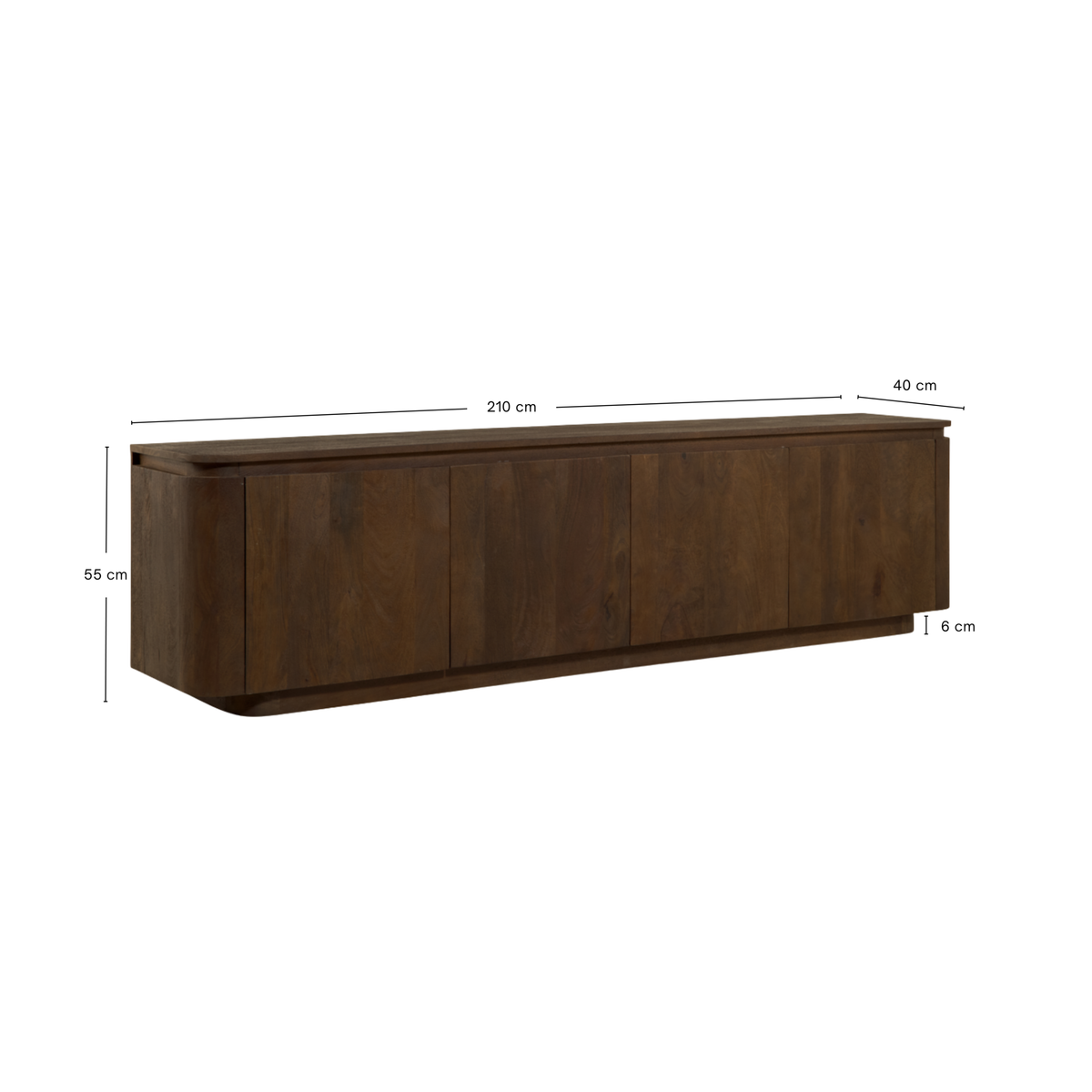 TV-Meubel Bora | Brown 210cm