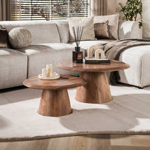 Salontafel Rona Set van 2 | Brown