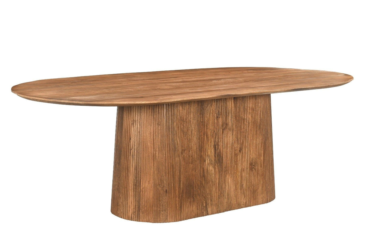 Eettafel Salvator Ovaal | Lichtbruin