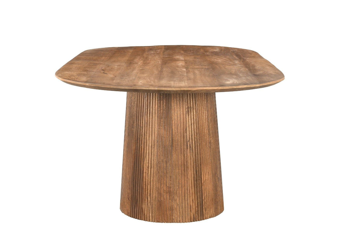 Eettafel Salvator Ovaal | Lichtbruin