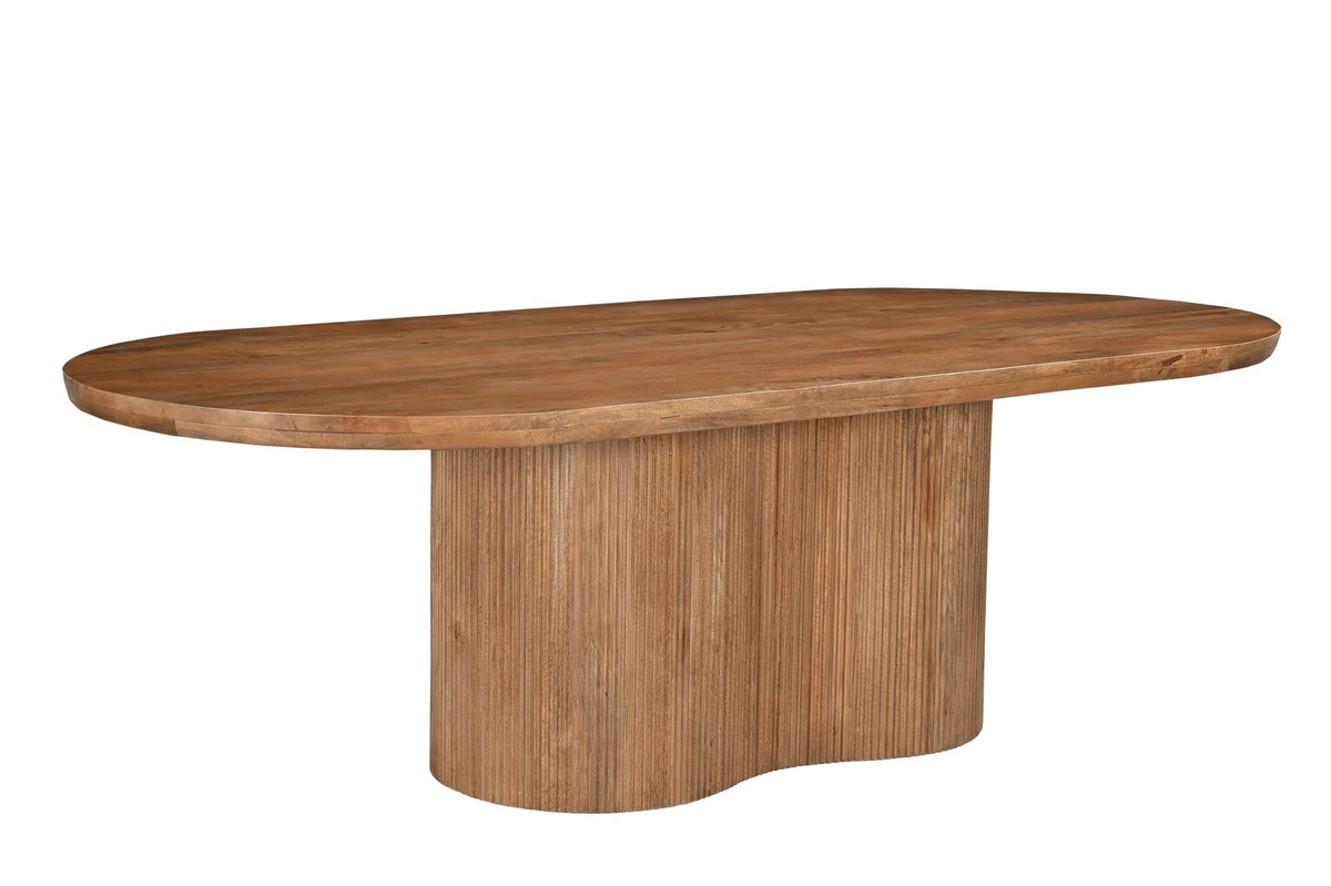 Eettafel Sevilla Ovaal | Lichtbruin