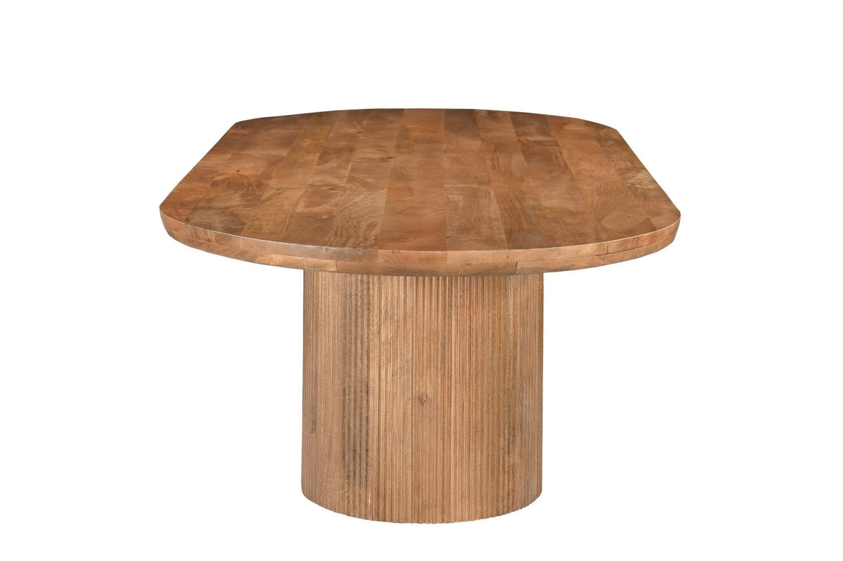 Eettafel Sevilla Ovaal | Lichtbruin