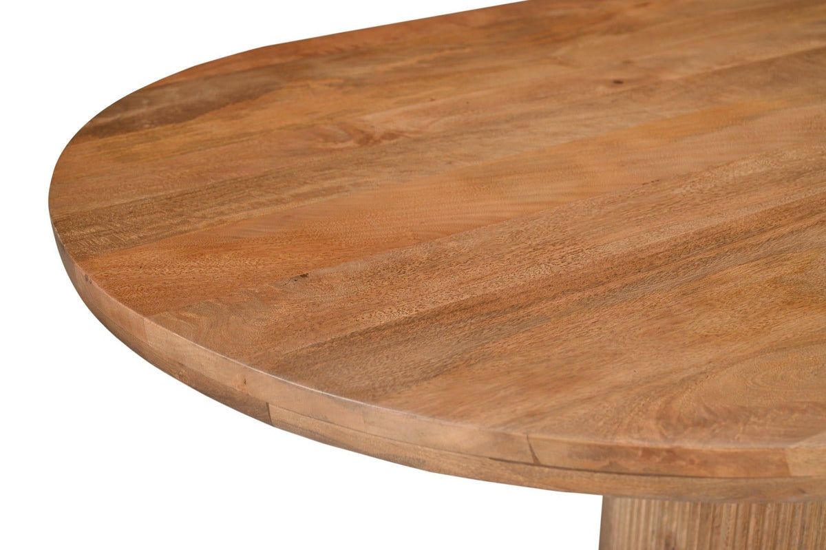 Eettafel Sevilla Ovaal | Lichtbruin