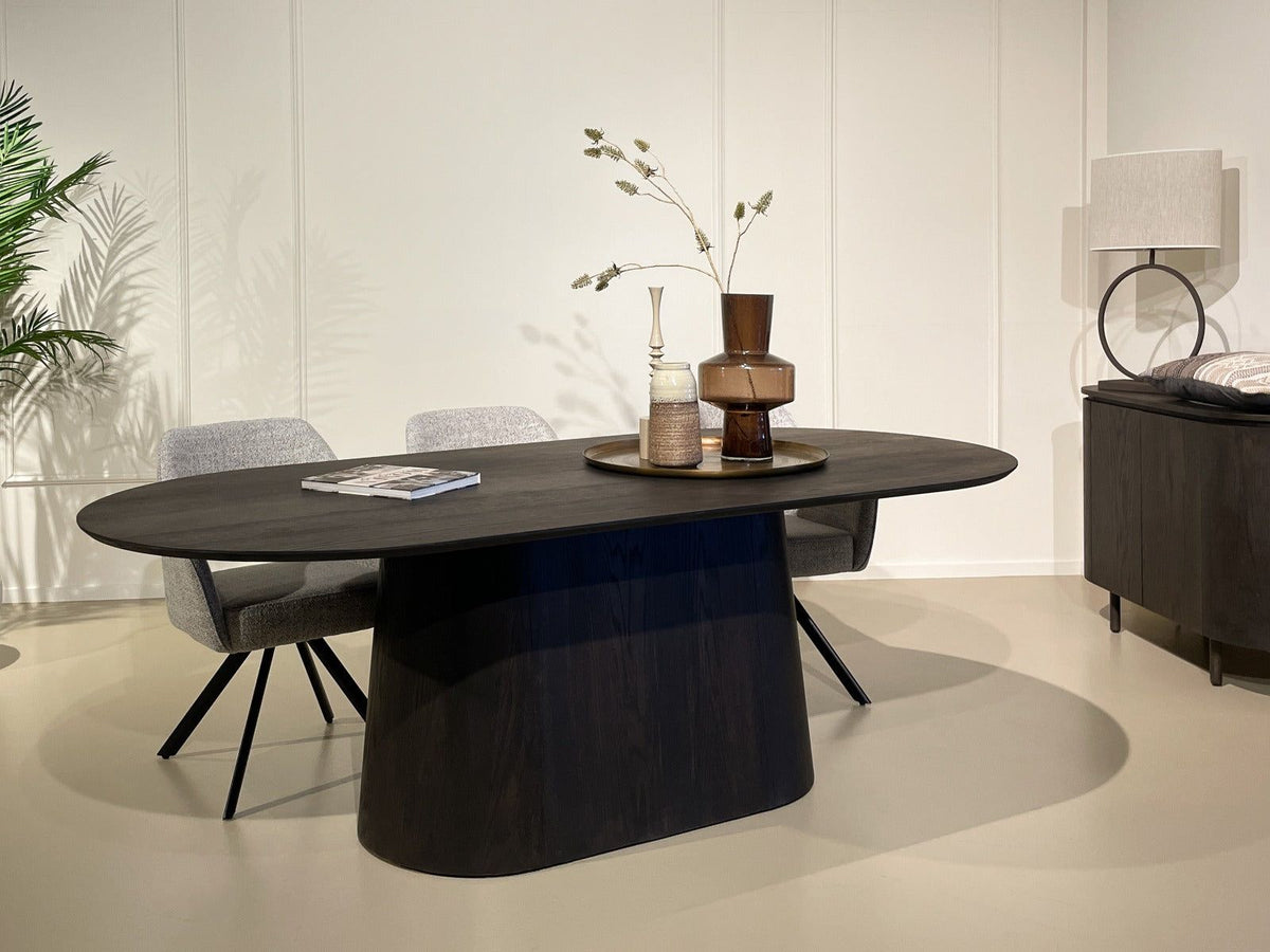 Eettafel Novero Ovaal | Espresso