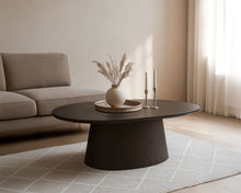 Salontafel Novero Ovaal | Espresso 120cm