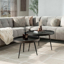Salontafel Metallic Rond | Grijs