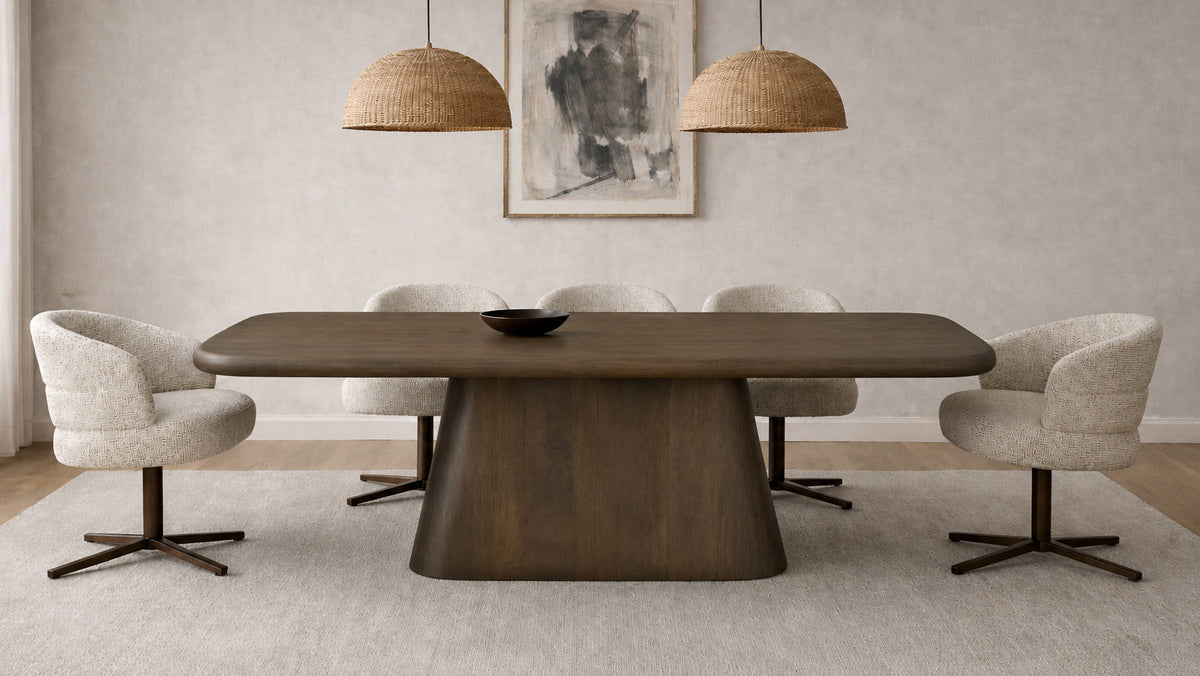 Eettafel Maduro Rond | Bruin
