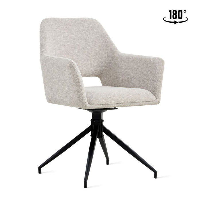 Eetkamerstoel Tess – Linnen Beige