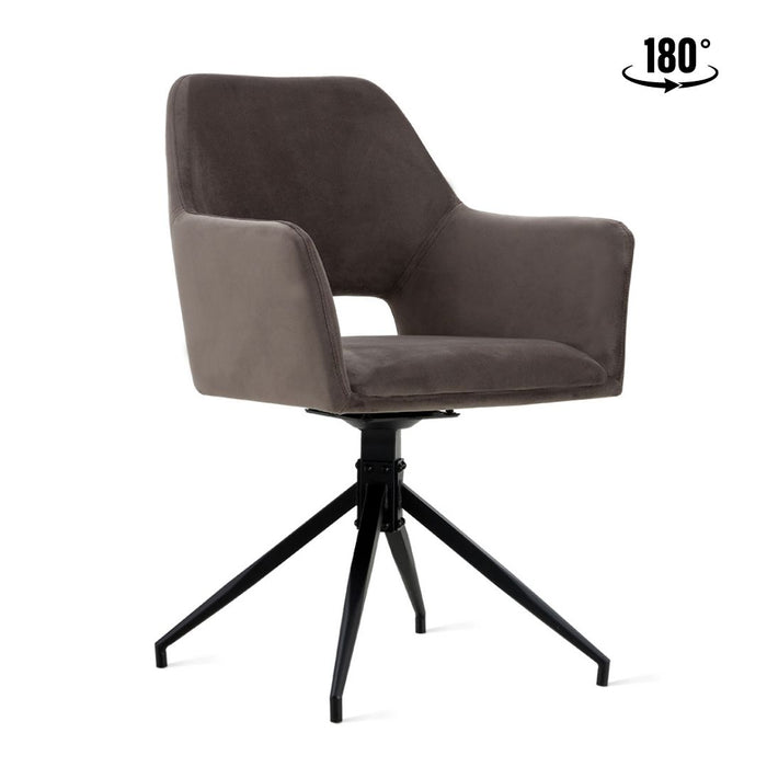 Eetkamerstoel Tess – Velvet Grijs