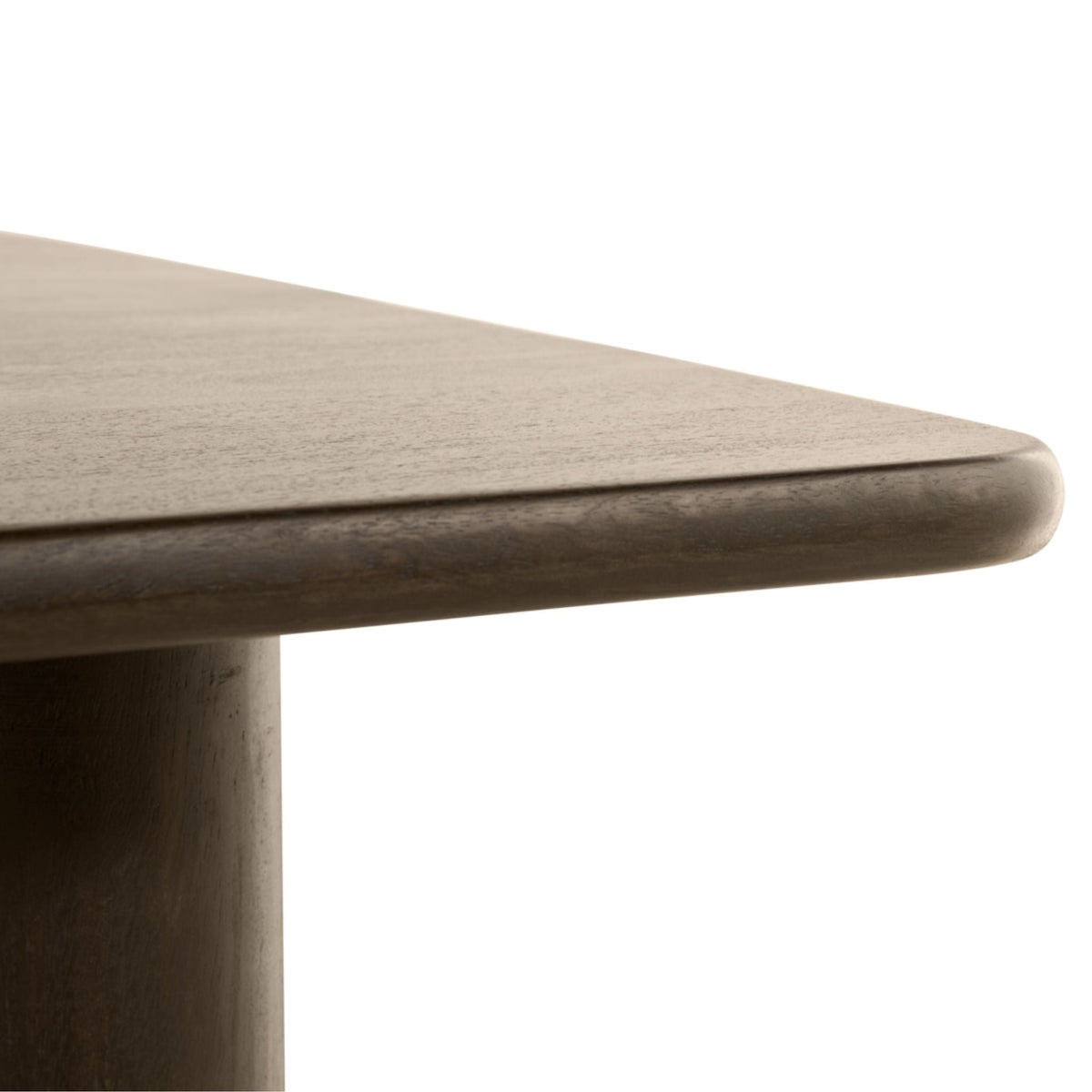 Eettafel Rondo Rechthoekig | Donkerbruin