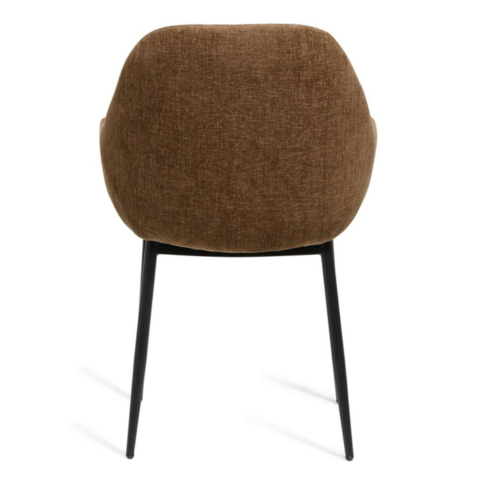 Eetkamerstoel Zara – Stof Choco