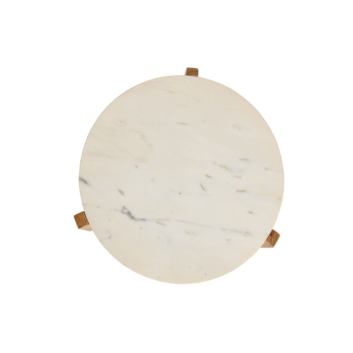 Bijzettafel Lila | Lichtbruin Ø39cm