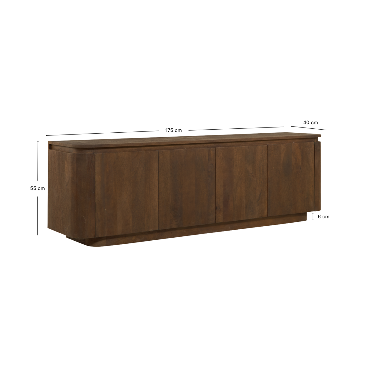 TV-Meubel Bora | Brown 175cm