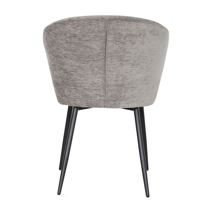 Eetkamerstoel Pete – Stof Antraciet